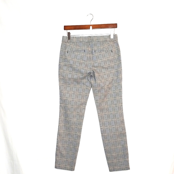 Banana Republic Sloan ankle pants, plaid, 0 - Picture 2 of 13